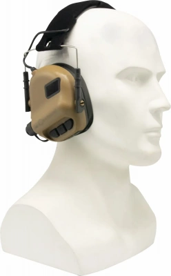 Наушники активные EARMOR M31 MOD3-CB (brown)  (шумодавление активный - 84ДБ/пассивный - 22ДБ) — интернет-магазин «Комбат»